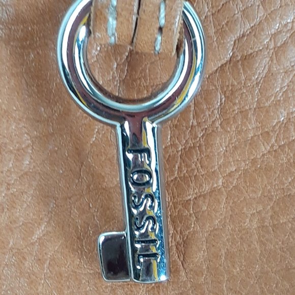 Fossil Leather Shoulder Bag - Picture 2 of 10